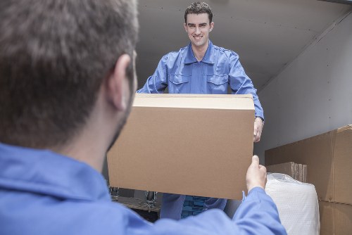 Local same day removals team working in Clapham streets