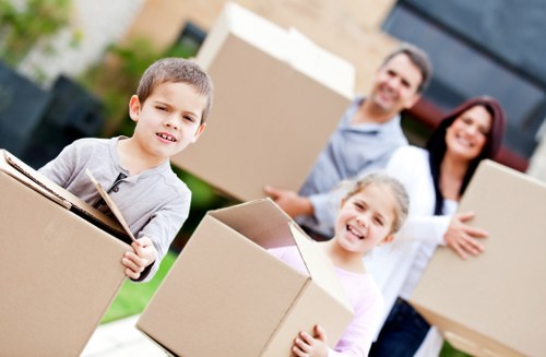 Careful loading and transport for a Clapham apartment move