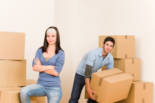 Van moving service in Clapham near local residential streets