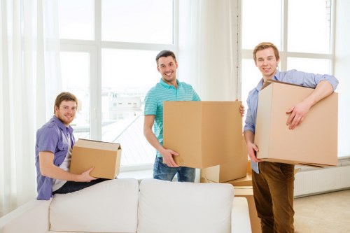 Unpacking help for a local flat in Clapham with room-by-room organisation