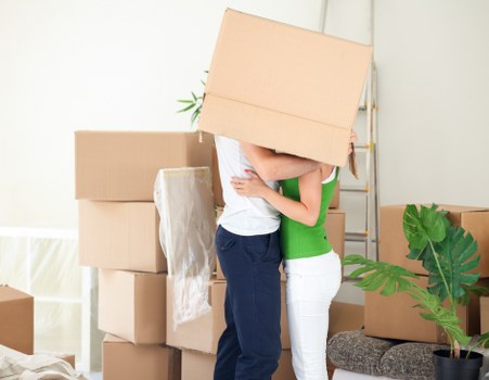 Careful packing and loading for a Clapham home move