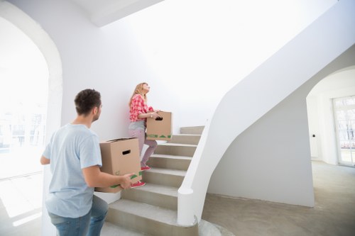 Household removals support for a flat move in Clapham