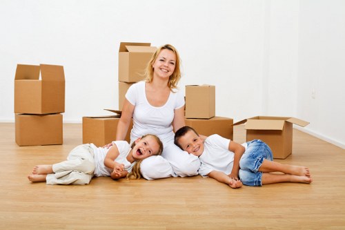 Moving truck covering nearby South West London areas from Clapham