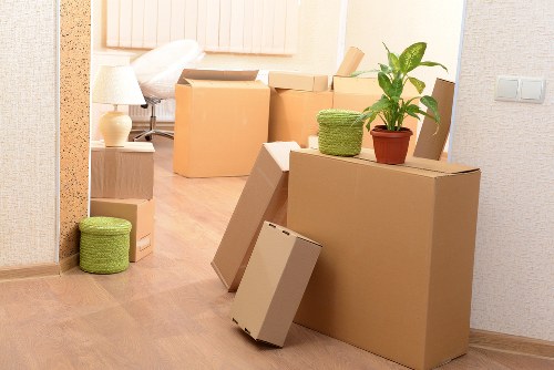 Local packing supplies including tape, wrap, and cartons for moving in Clapham