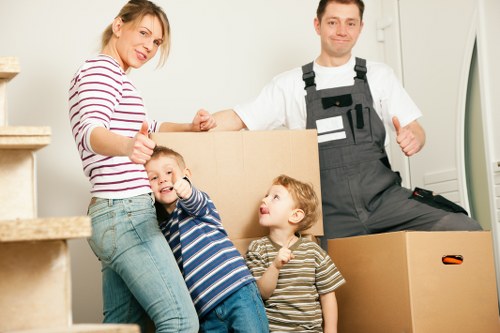Clapham man and van helping with boxes and household items